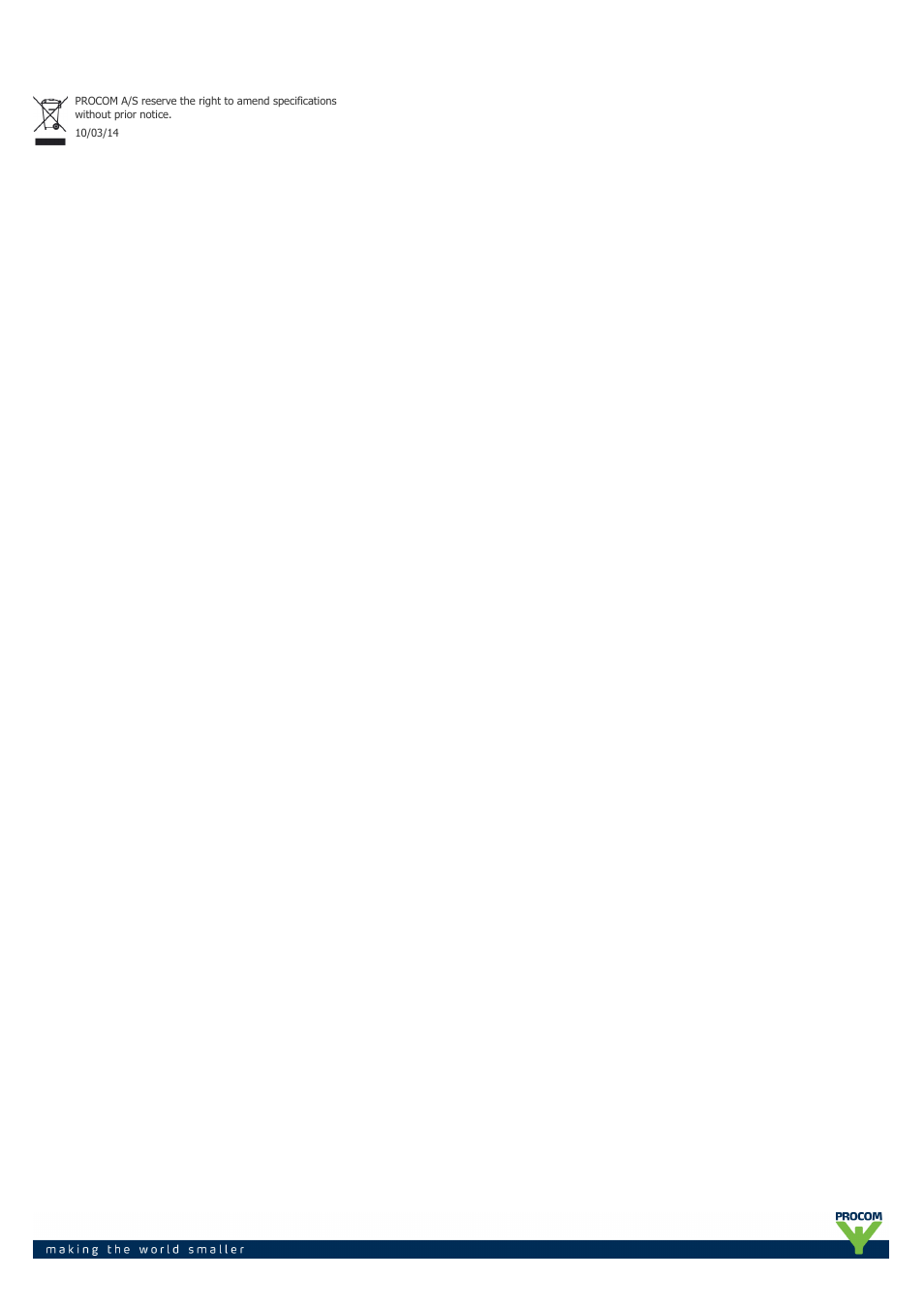 Procom PRO-DIPX 520-790-2700-7-16-... User Manual | Page 2 / 2