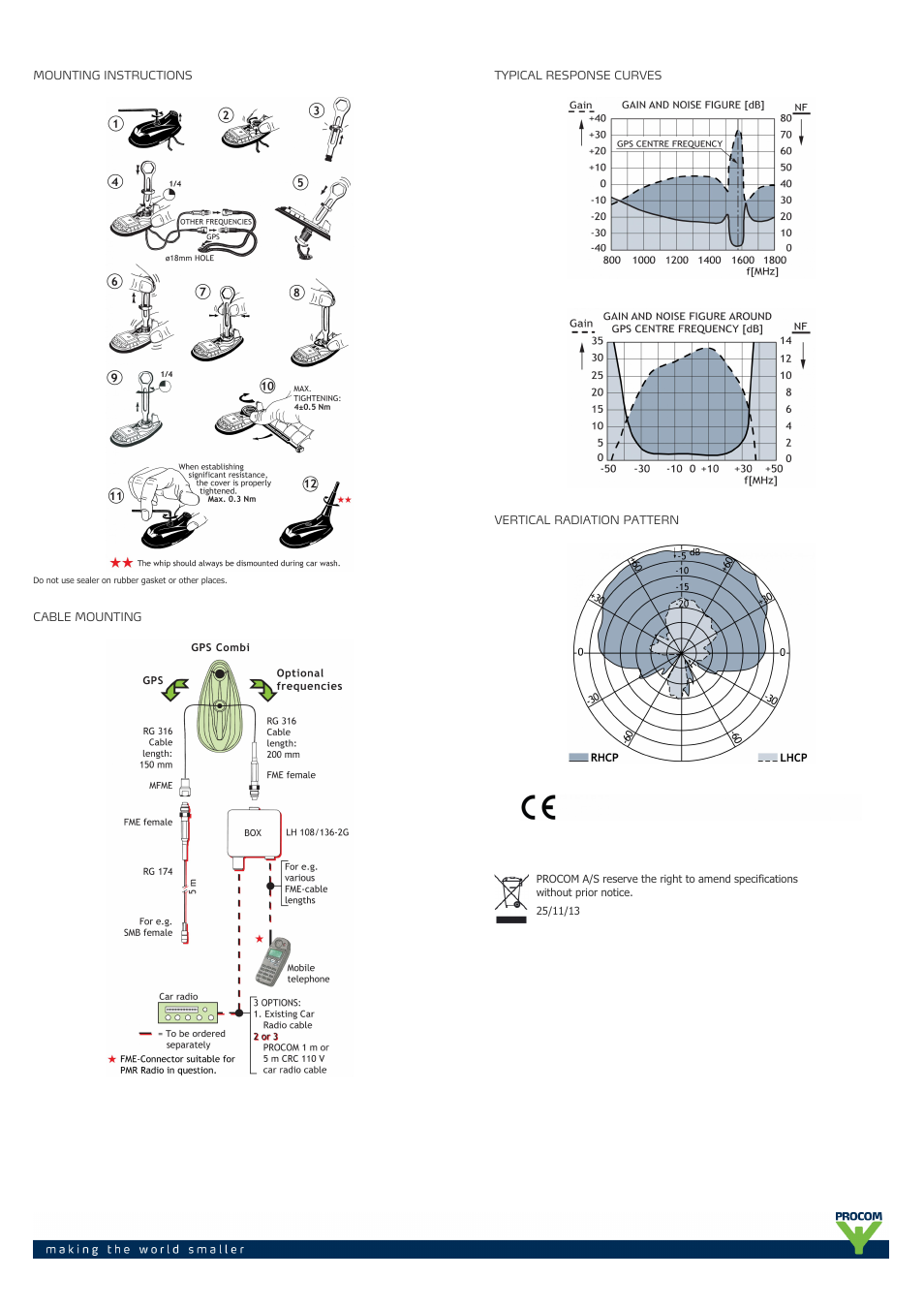 Procom GPS-C r-gsm-fm User Manual | Page 2 / 2