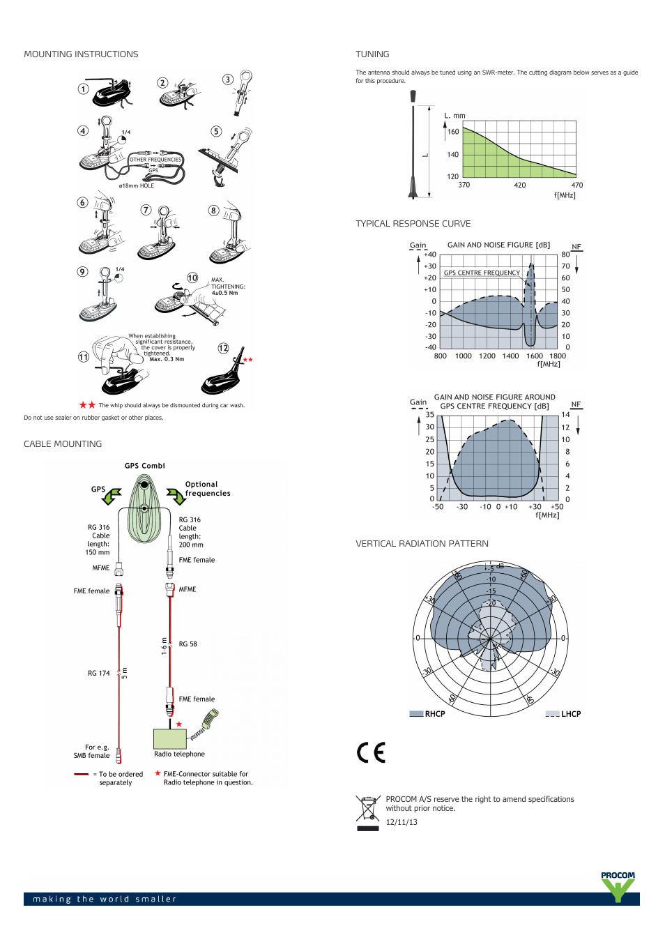Procom GPS-C MU 1-... User Manual | Page 2 / 2