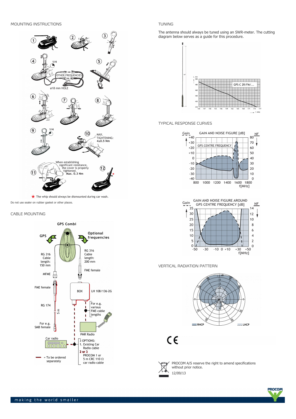 Procom GPS-C 2r-fm-... User Manual | Page 2 / 3