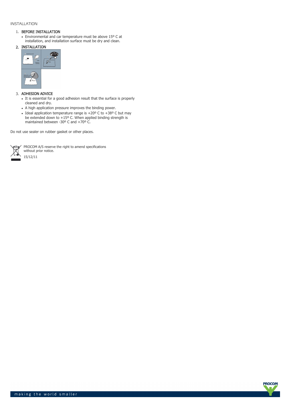 Procom GPS-2000-qm User Manual | Page 2 / 2