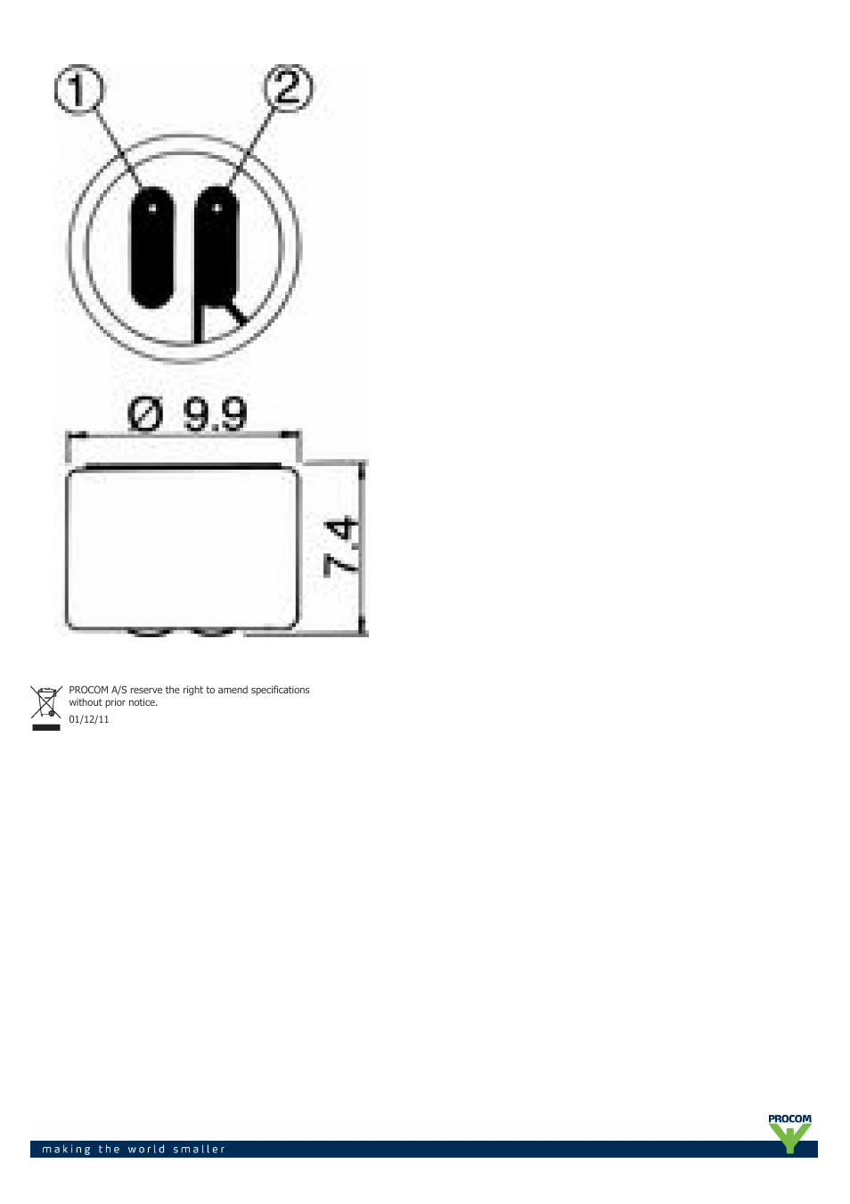 Procom ECM-60-a User Manual | Page 2 / 2