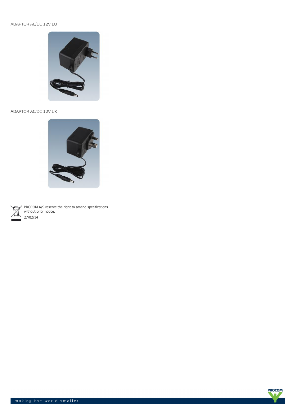 Procom PRO-com150-hdar-2-... User Manual | Page 2 / 2
