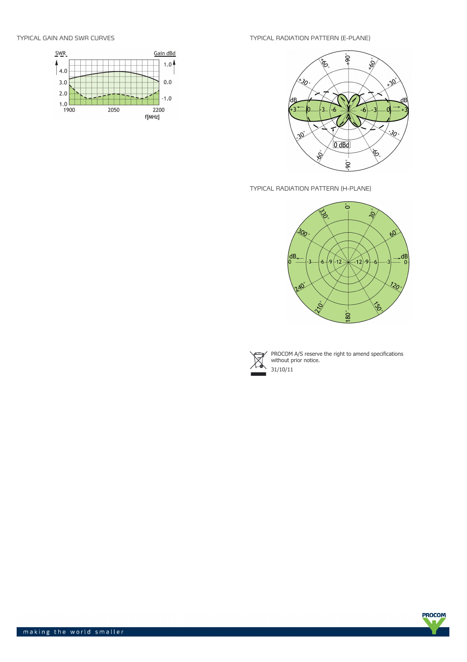 Procom CXL 2000-3lw User Manual | Page 2 / 2