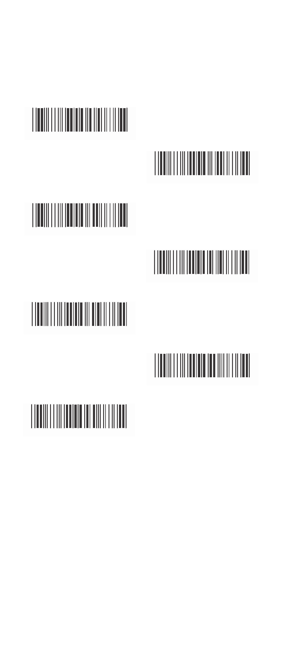 3 output characters parameters | SCANTECH ID (Champtek company) WD200 User Manual | Page 20 / 81