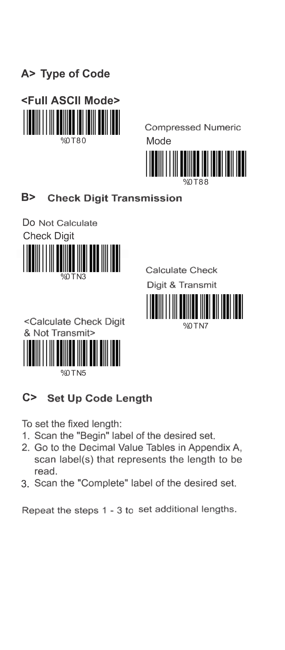 14 telepen parameters | SCANTECH ID (Champtek company) WD200 User Manual | Page 51 / 81