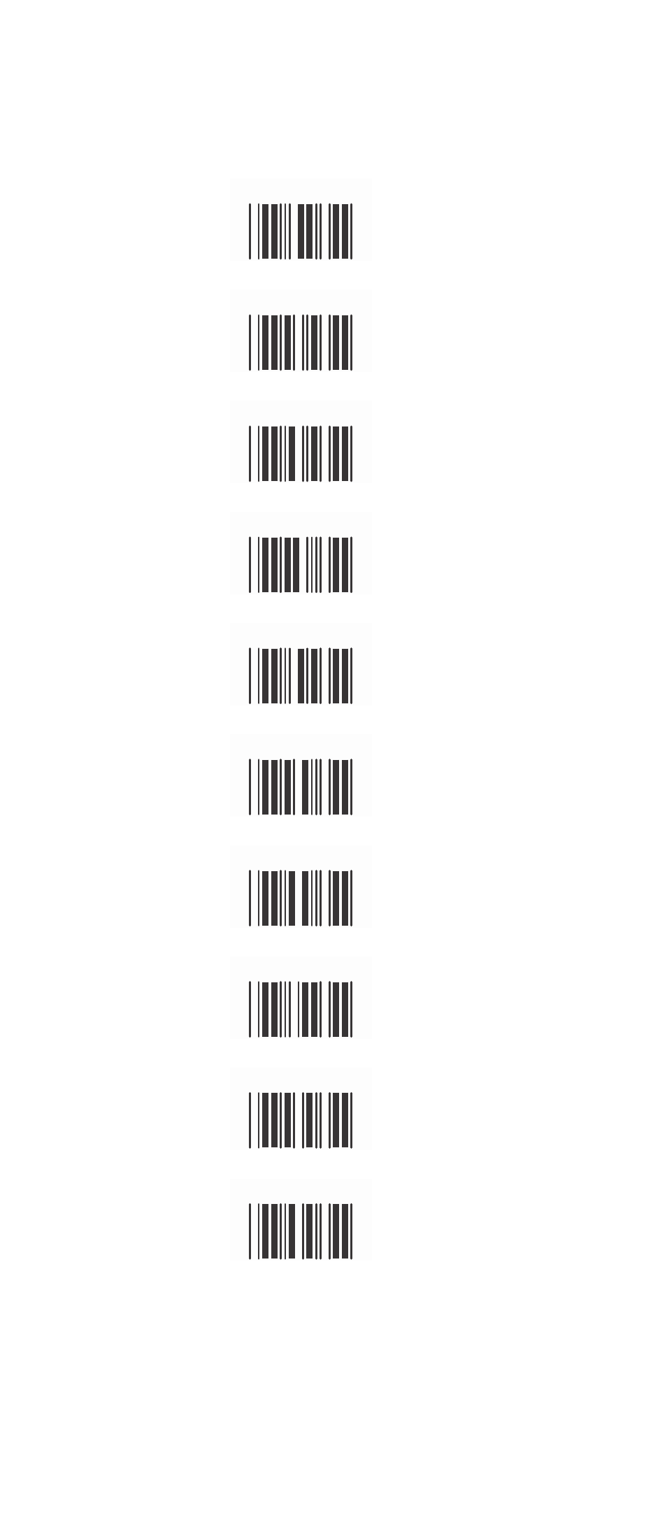 Appendix a, Decimal value table, Appendix a decimal value table | SCANTECH ID (Champtek company) WD200 User Manual | Page 73 / 81