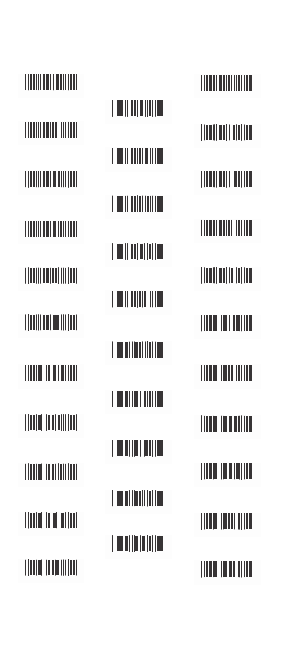 Appendix b, Ascii table, Appendix b ascii table | SCANTECH ID (Champtek company) WD200 User Manual | Page 74 / 81