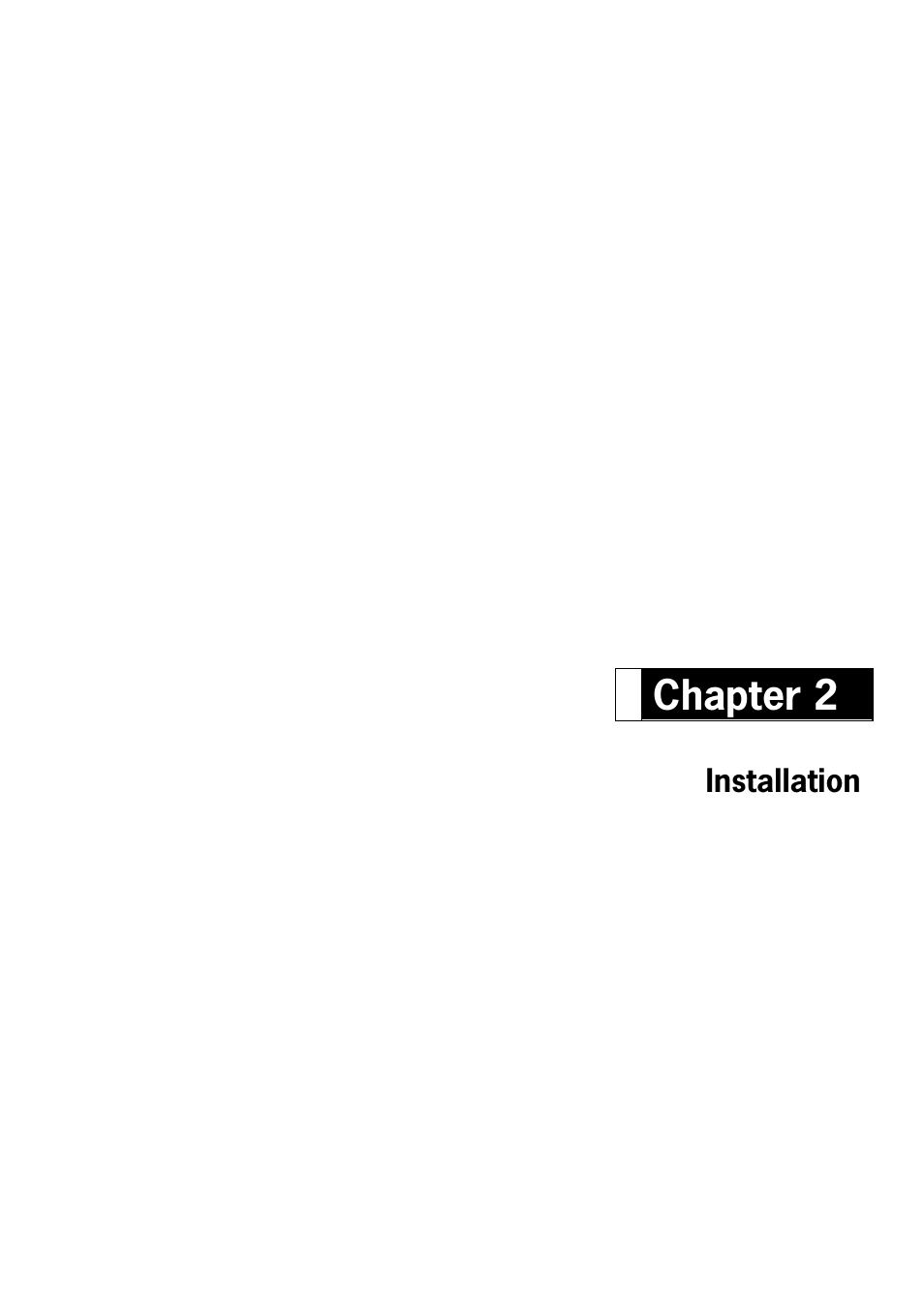 Chapter 2 installation, Chapter 2 | SCANTECH ID (Champtek company) M-9030 User Manual | Page 13 / 36