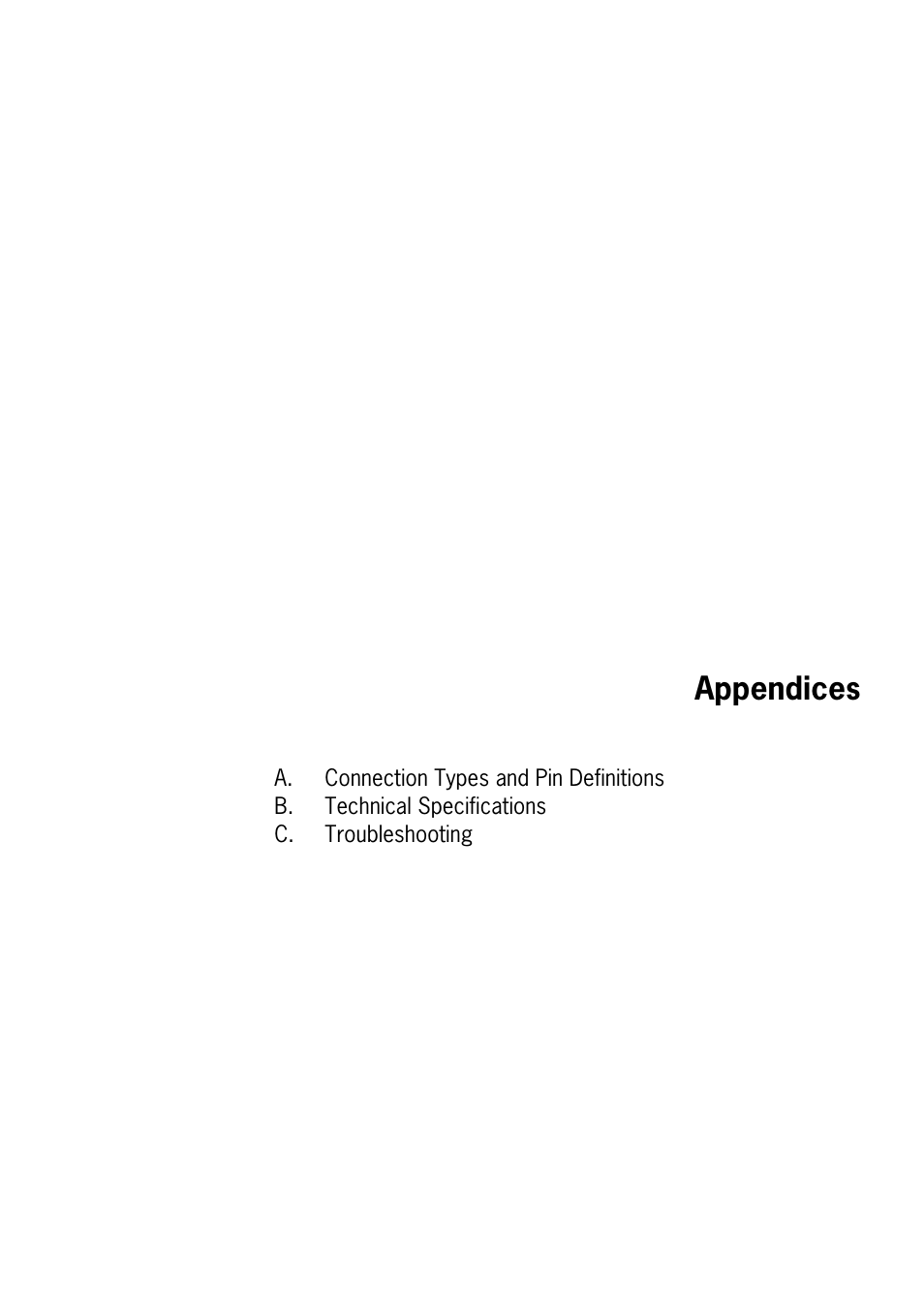 Appendices | SCANTECH ID (Champtek company) M-9030 User Manual | Page 29 / 36