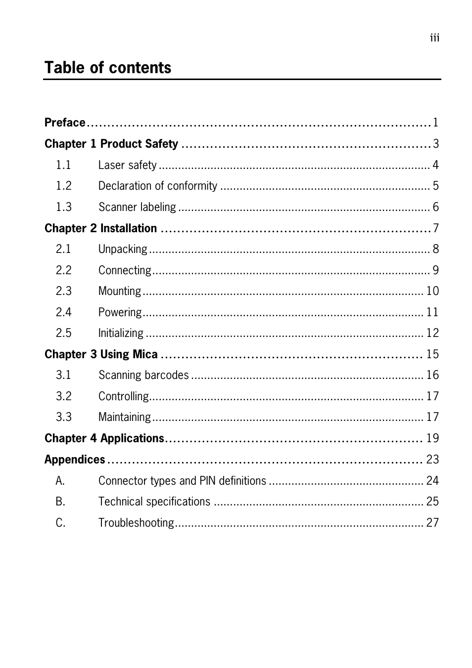 SCANTECH ID (Champtek company) M-9030 User Manual | Page 5 / 36