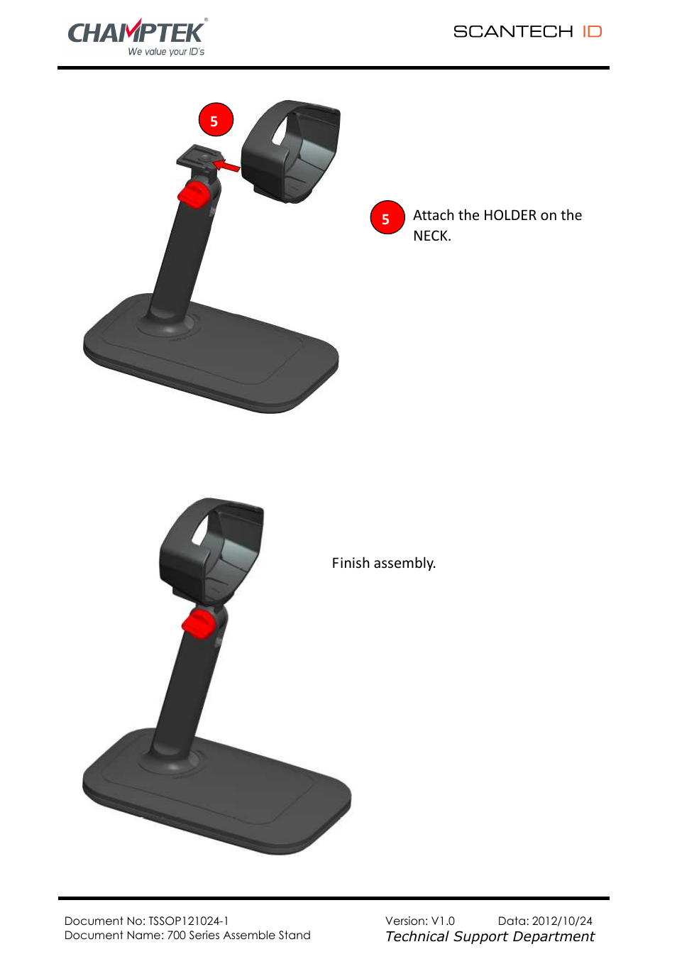 SCANTECH ID (Champtek company) LG710 User Manual | Page 3 / 3
