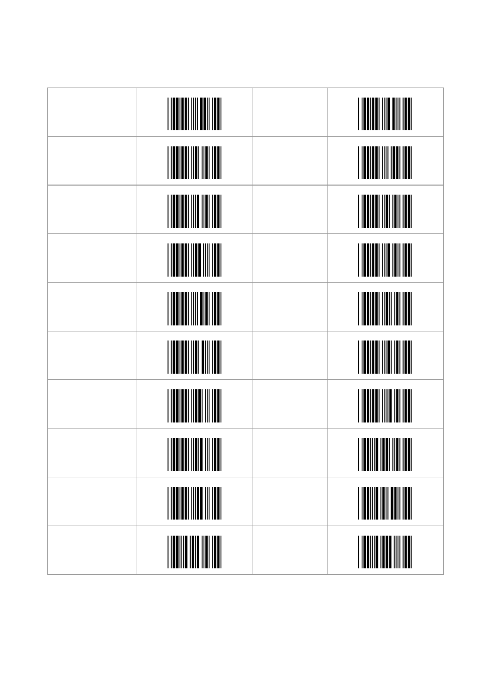 D. function key table, Function key table | SCANTECH ID (Champtek company) LG700BT User Manual | Page 89 / 96