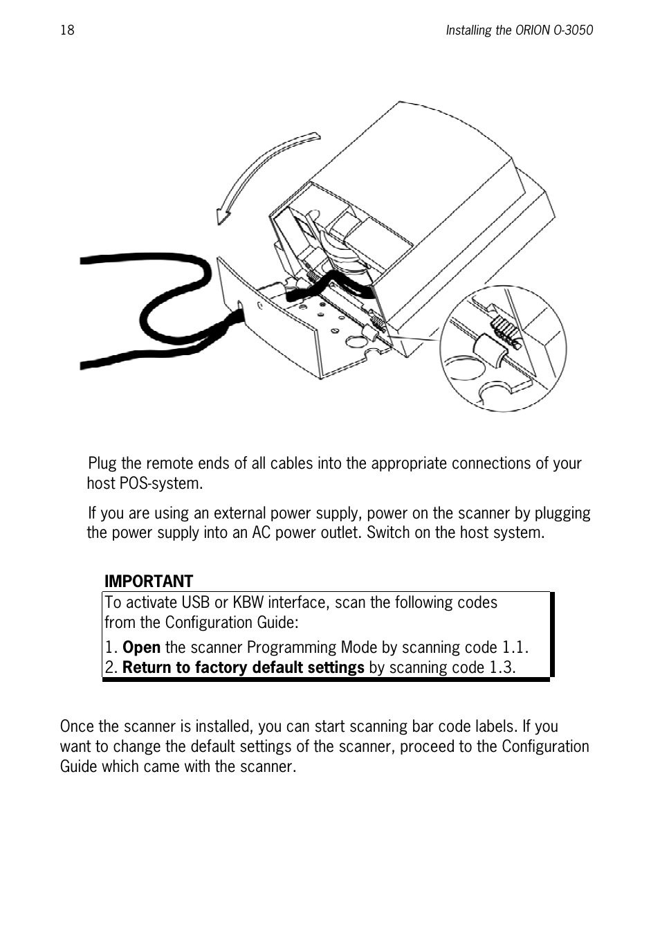 SCANTECH ID (Champtek company) ORION O-3050 User Manual | Page 26 / 41
