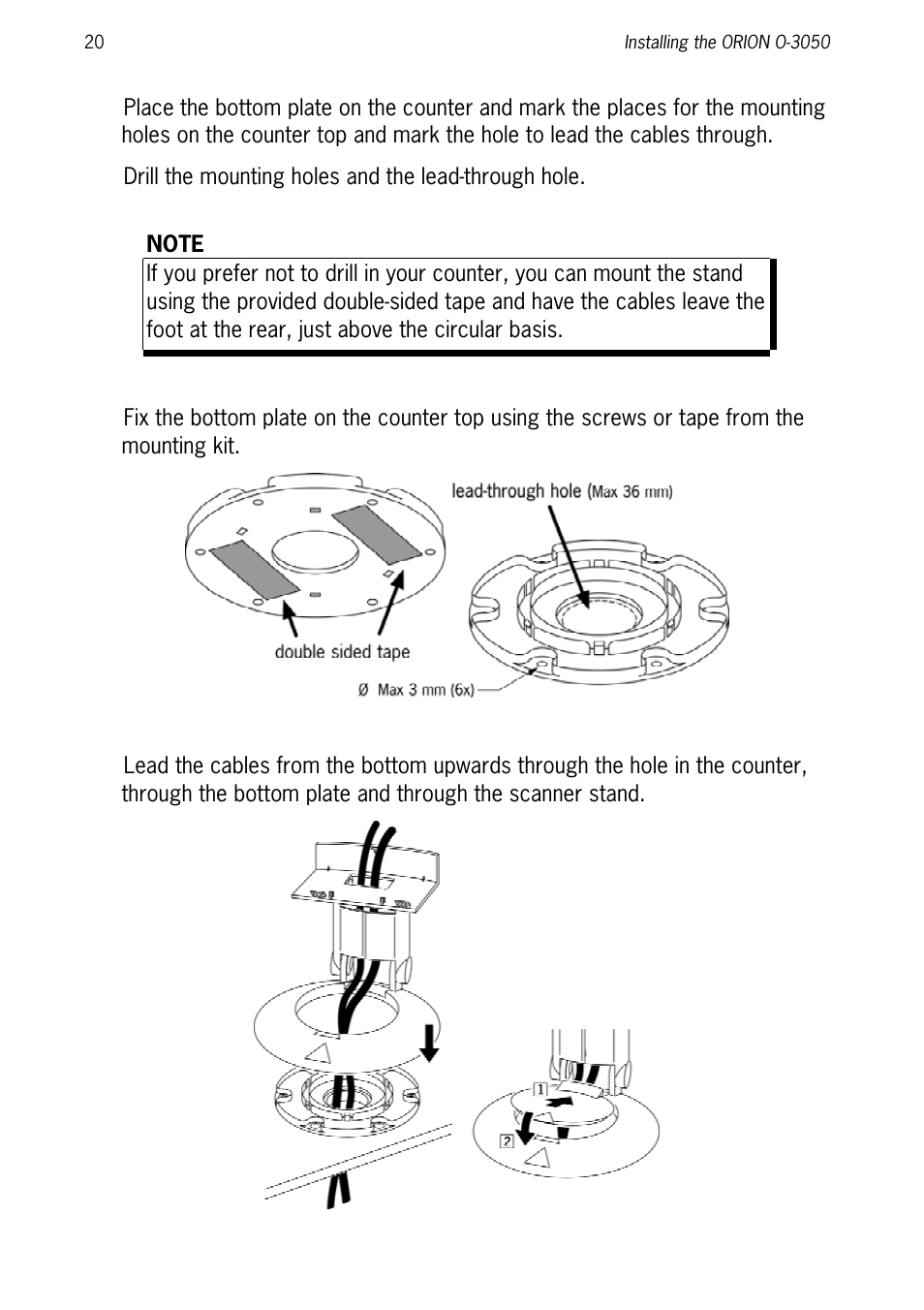 SCANTECH ID (Champtek company) ORION O-3050 User Manual | Page 28 / 41