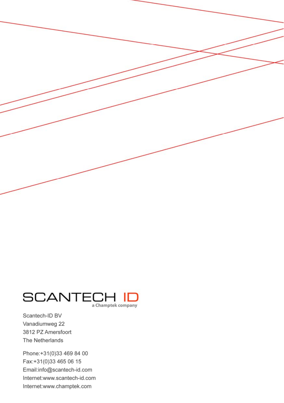 SCANTECH ID (Champtek company) ORION O-3050 User Manual | Page 41 / 41
