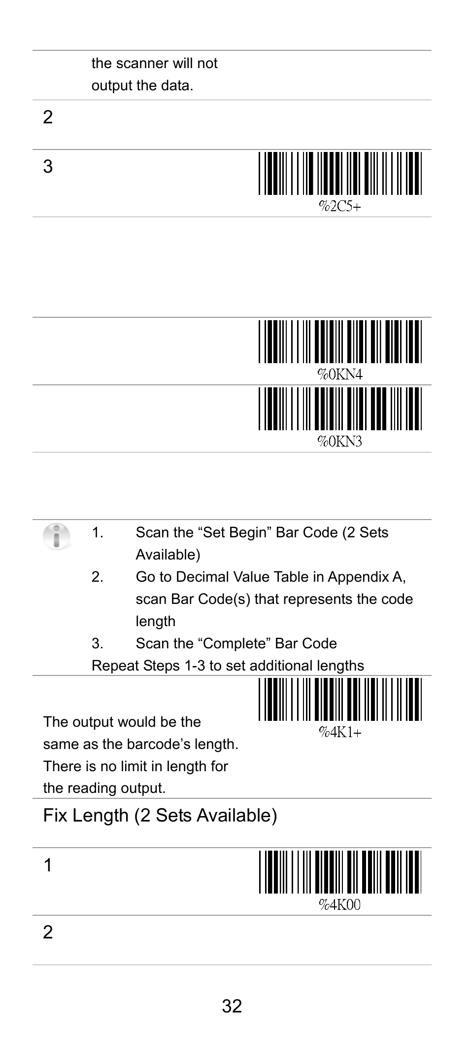 11 code 93, Check digit transmission, Setup code length | Fix length (2 sets available) 1 | SCANTECH ID (Champtek company) SG300RFM User Manual | Page 36 / 73