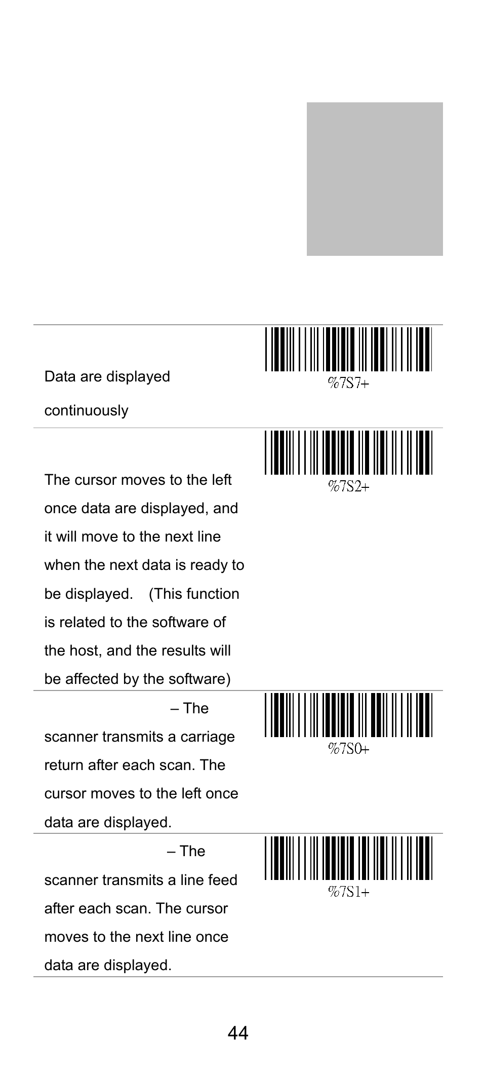 Prefix/suffix | SCANTECH ID (Champtek company) SG300RFM User Manual | Page 48 / 73