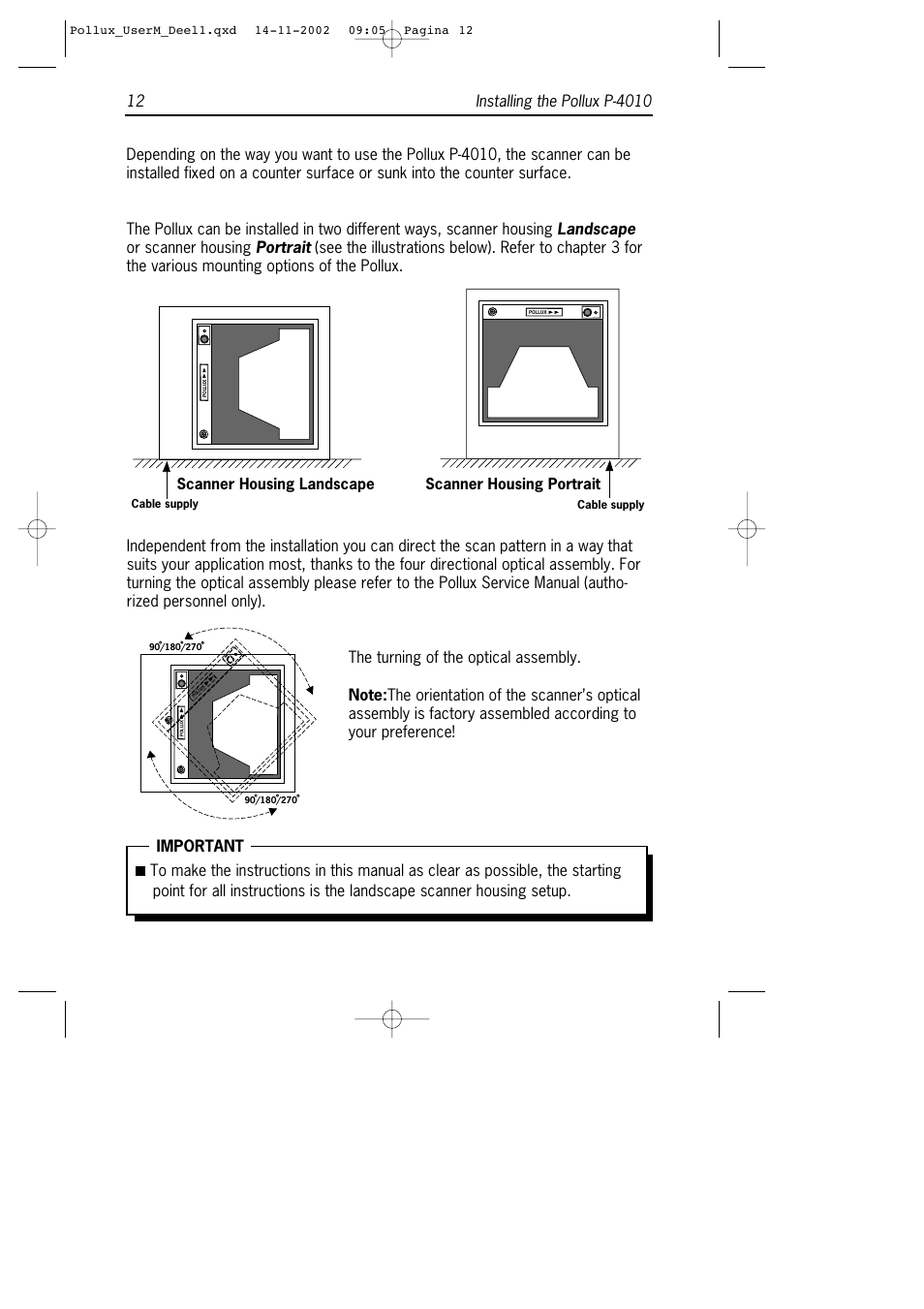 SCANTECH ID (Champtek company) Pollux P-4010 User Manual | Page 18 / 40