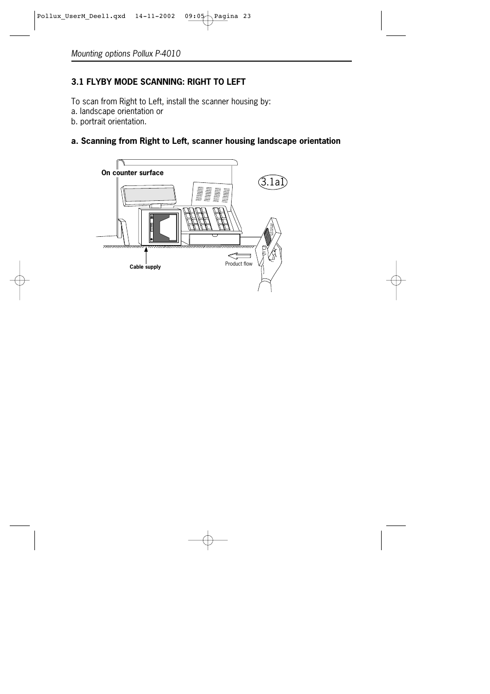 SCANTECH ID (Champtek company) Pollux P-4010 User Manual | Page 25 / 40