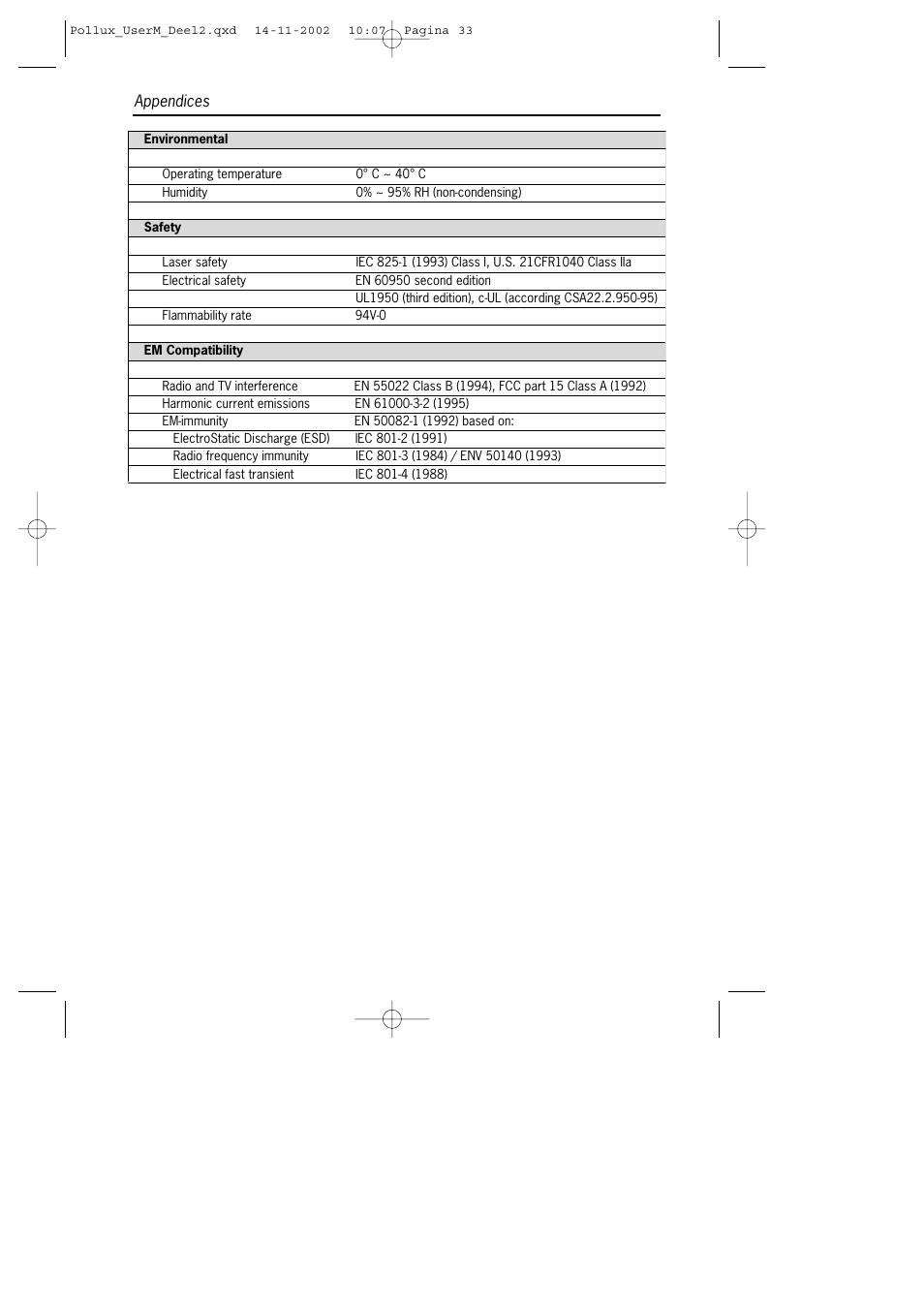 SCANTECH ID (Champtek company) Pollux P-4010 User Manual | Page 35 / 40
