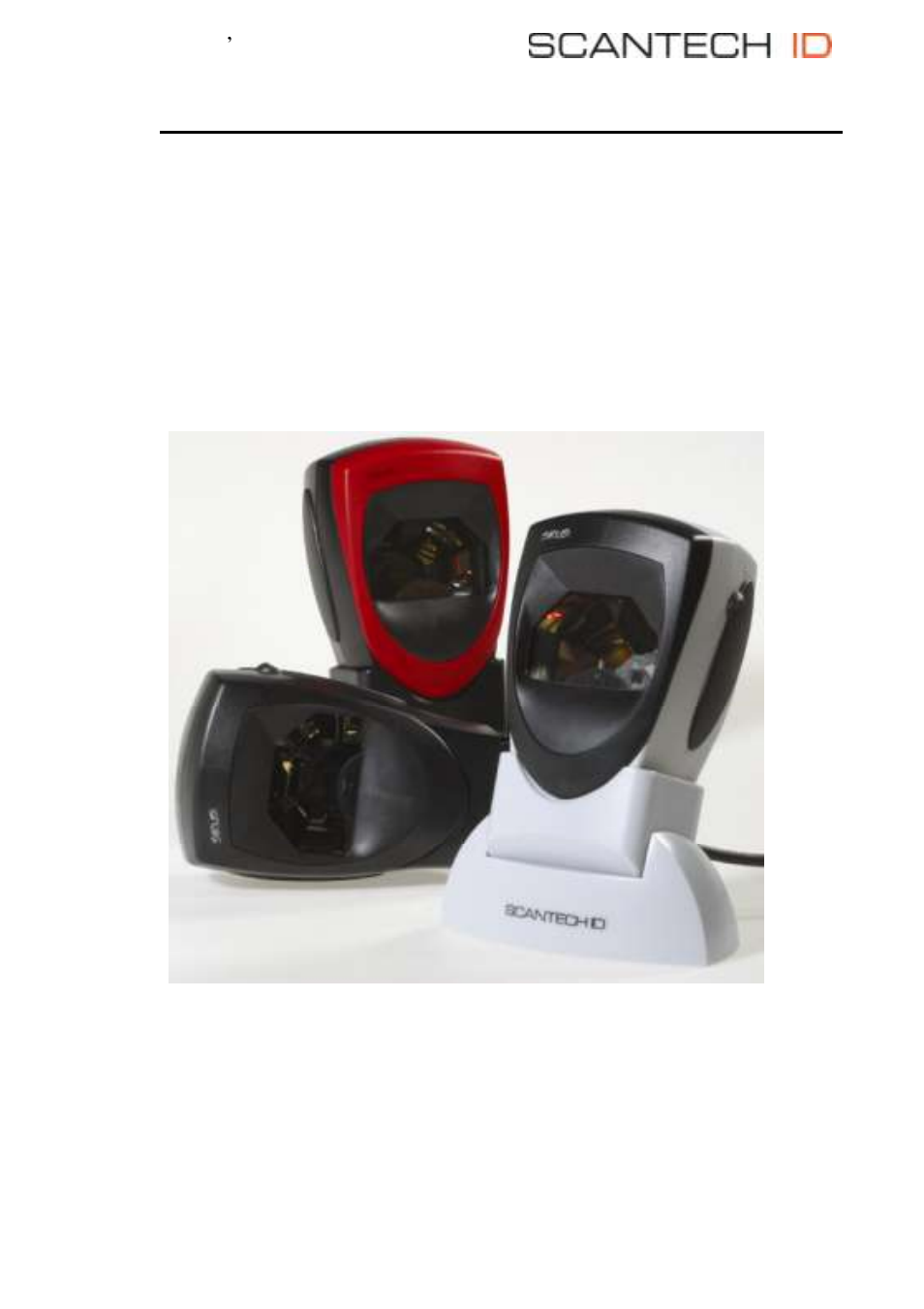 SCANTECH ID (Champtek company) SIRIUS S-7030 User Manual | 40 pages