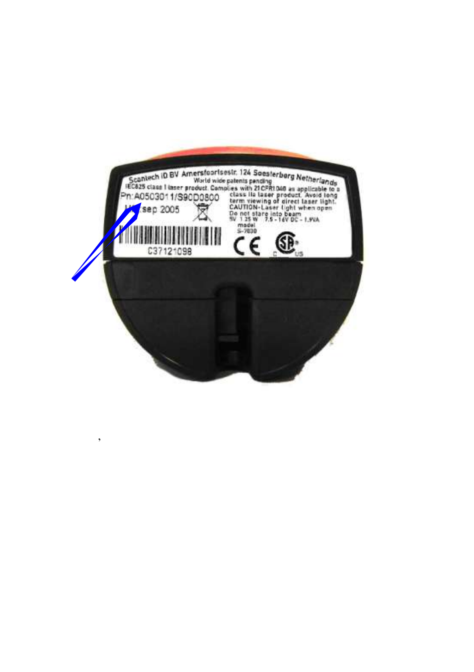 2 scanner labelling | SCANTECH ID (Champtek company) SIRIUS S-7030 User Manual | Page 12 / 40