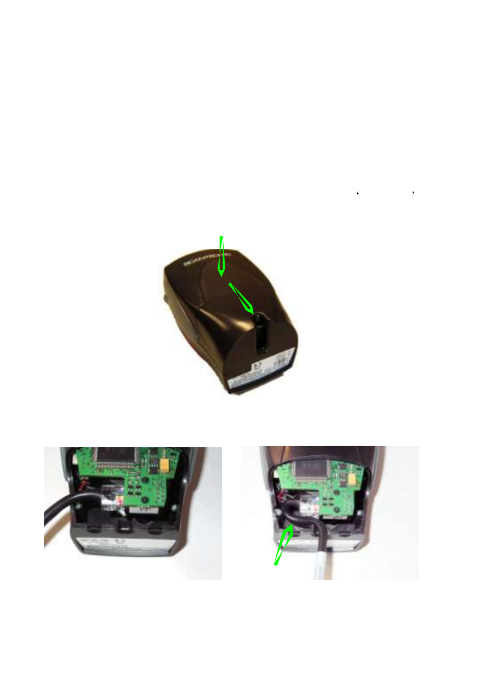 1 connecting the scanner | SCANTECH ID (Champtek company) SIRIUS S-7030 User Manual | Page 16 / 40