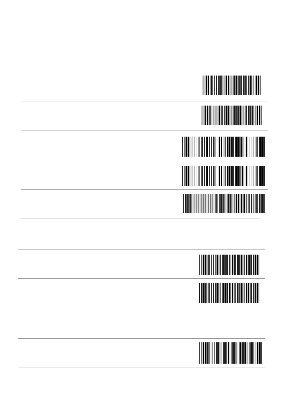 4 out of range, 5 sleep mode, Batch mode (“***” means “quick setting | Label”, the function can be executed directly by, Scanning barcode instead of doing the general, Programming process.), Out of range, Sleep mode, Batch mode | SCANTECH ID (Champtek company) V-1010BT User Manual | Page 24 / 97