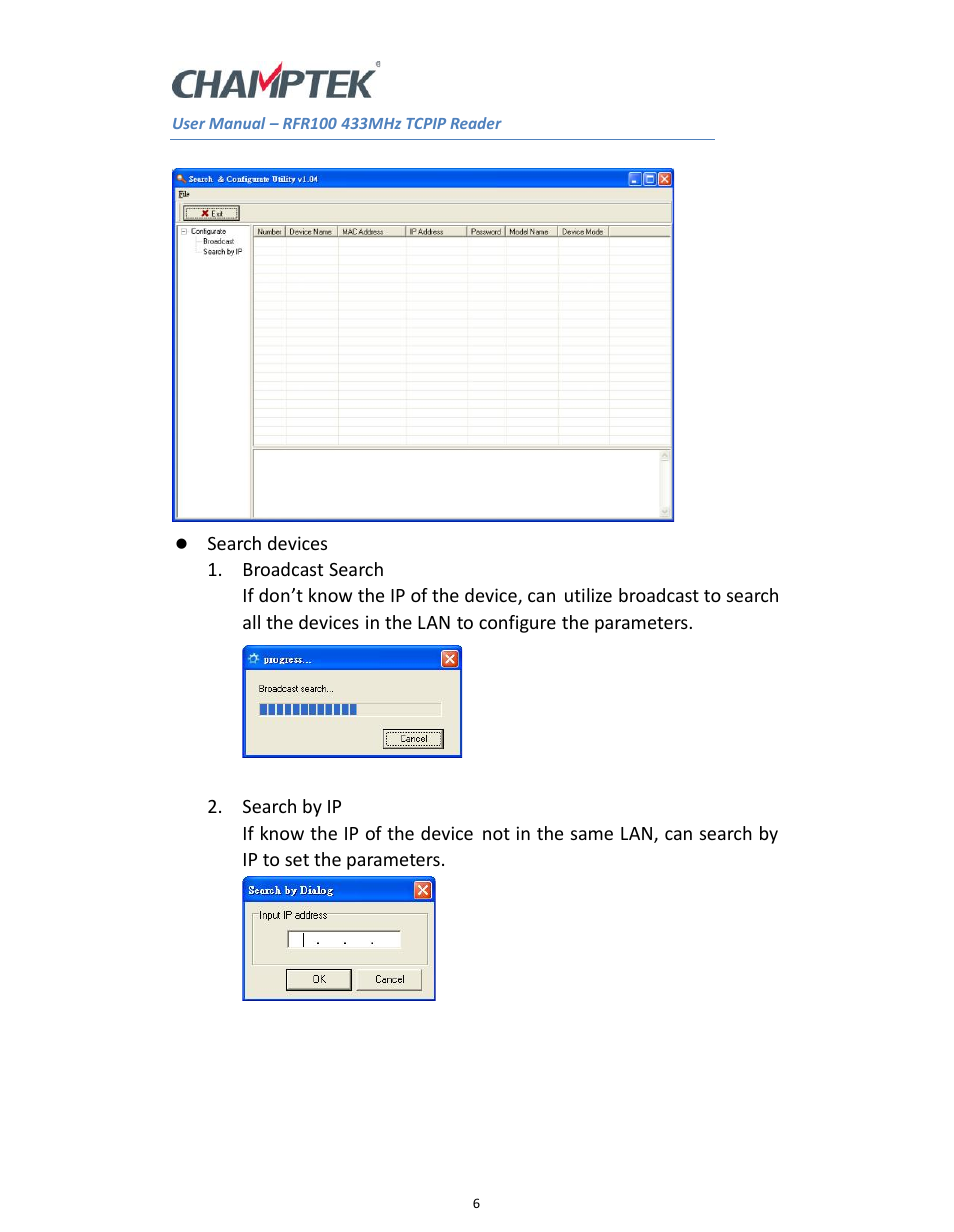 SCANTECH ID (Champtek company) RFR100 User Manual | Page 6 / 16