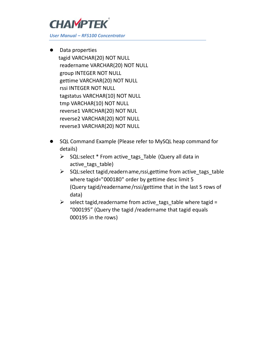 SCANTECH ID (Champtek company) RFS100 User Manual | Page 14 / 14