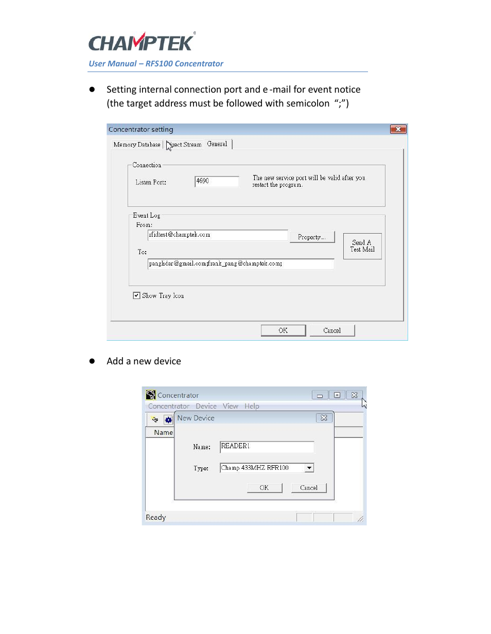 SCANTECH ID (Champtek company) RFS100 User Manual | Page 8 / 14