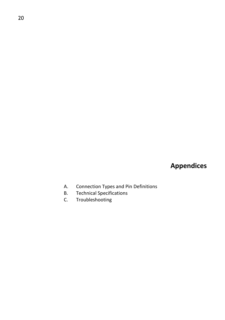 Appendices | SCANTECH ID (Champtek company) LIBRA L-7080i User Manual | Page 26 / 36