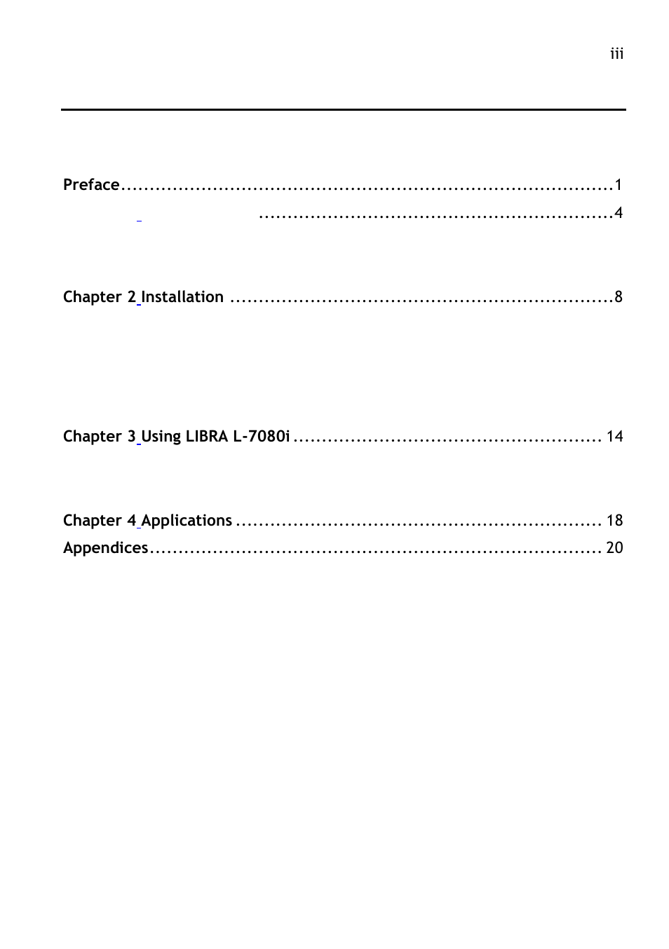 SCANTECH ID (Champtek company) LIBRA L-7080i User Manual | Page 5 / 36