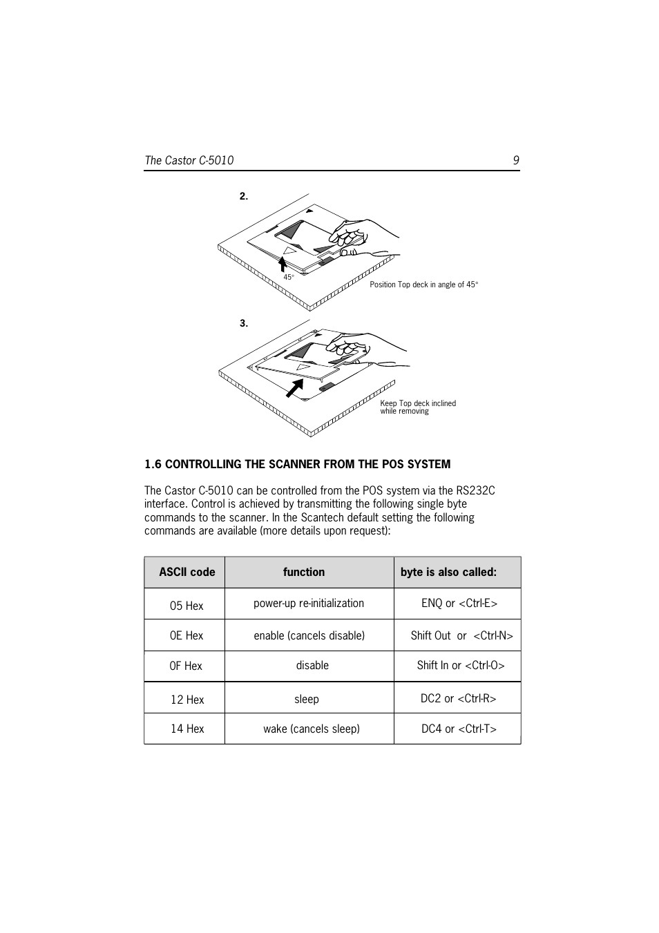 SCANTECH ID (Champtek company) Castor C-5010 User Manual | Page 15 / 28