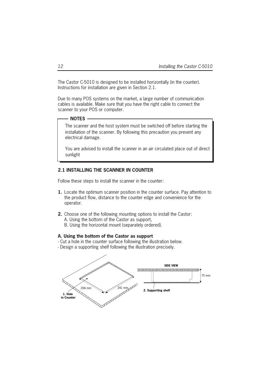 SCANTECH ID (Champtek company) Castor C-5010 User Manual | Page 18 / 28