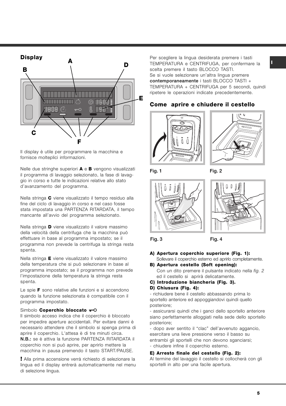 Ariston ARTXD 149 User Manual | Page 5 / 84