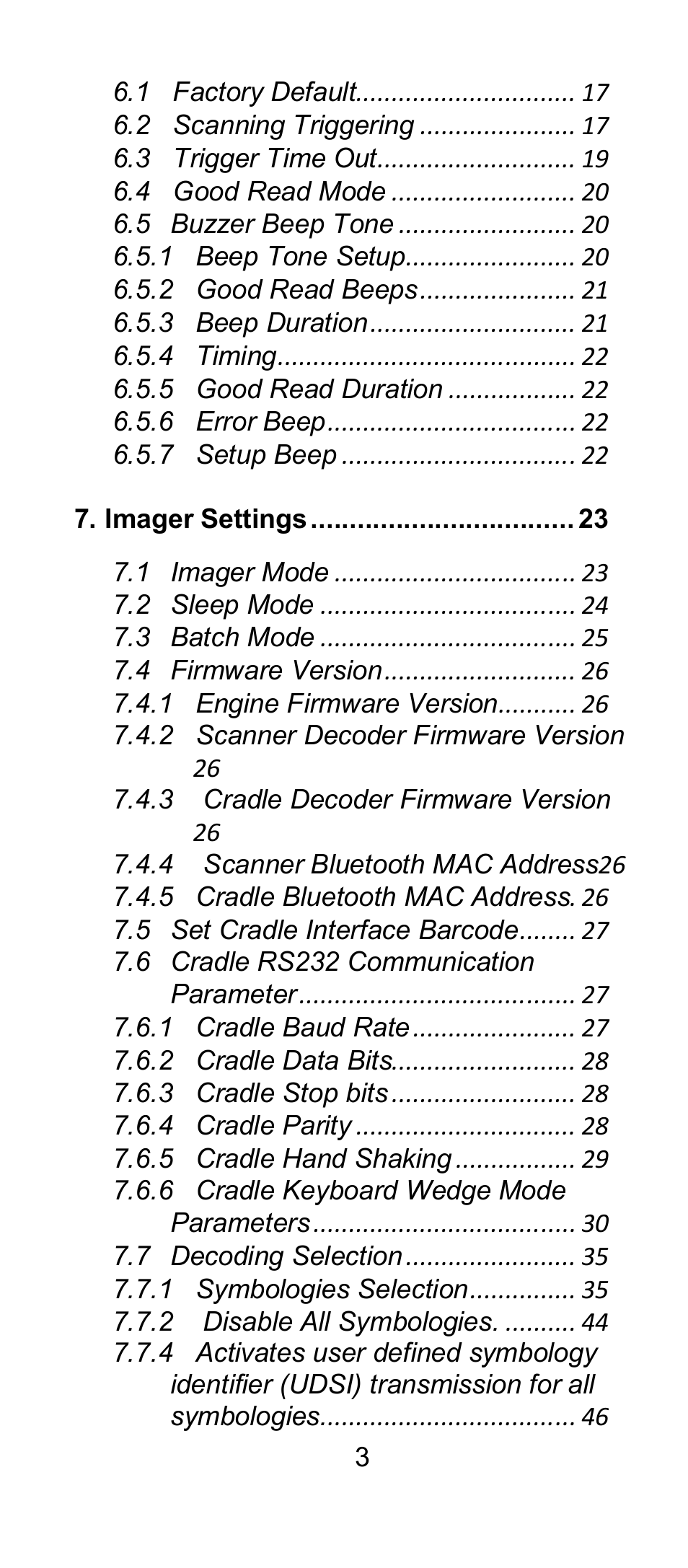 SCANTECH ID (Champtek company) IG300BT User Manual | Page 3 / 58