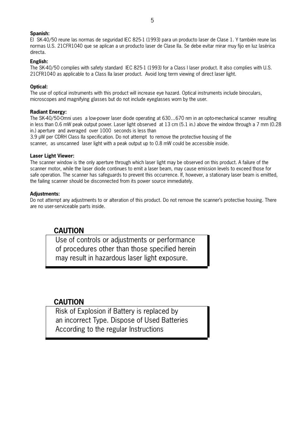 SCANTECH ID (Champtek company) Scan Kiosk SK-40 User Manual | Page 9 / 40