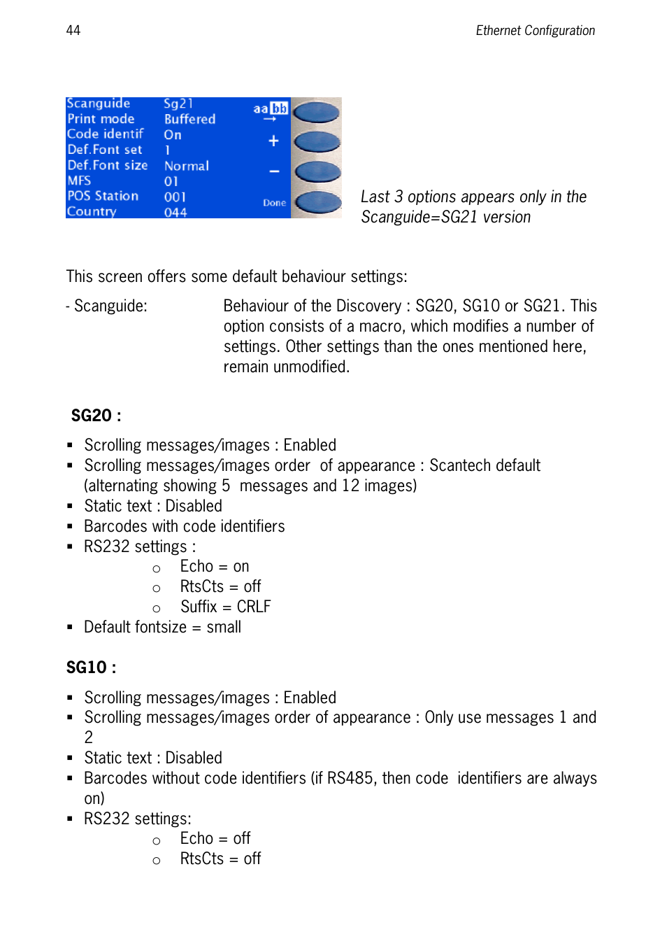 Sg20 | SCANTECH ID (Champtek company) Discovery SG-20 User Manual | Page 52 / 132