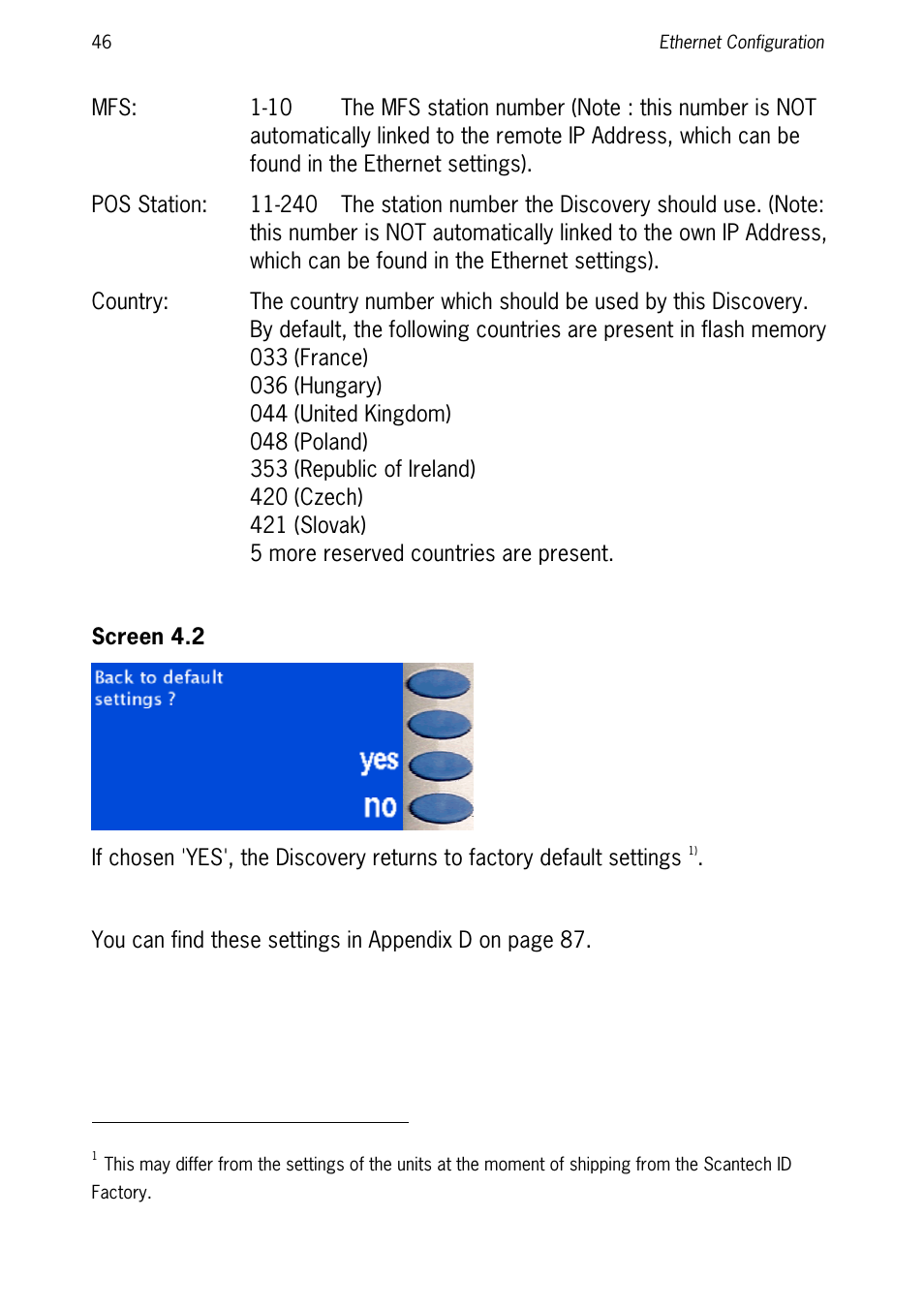 Screen 4.2 | SCANTECH ID (Champtek company) Discovery SG-20 User Manual | Page 54 / 132