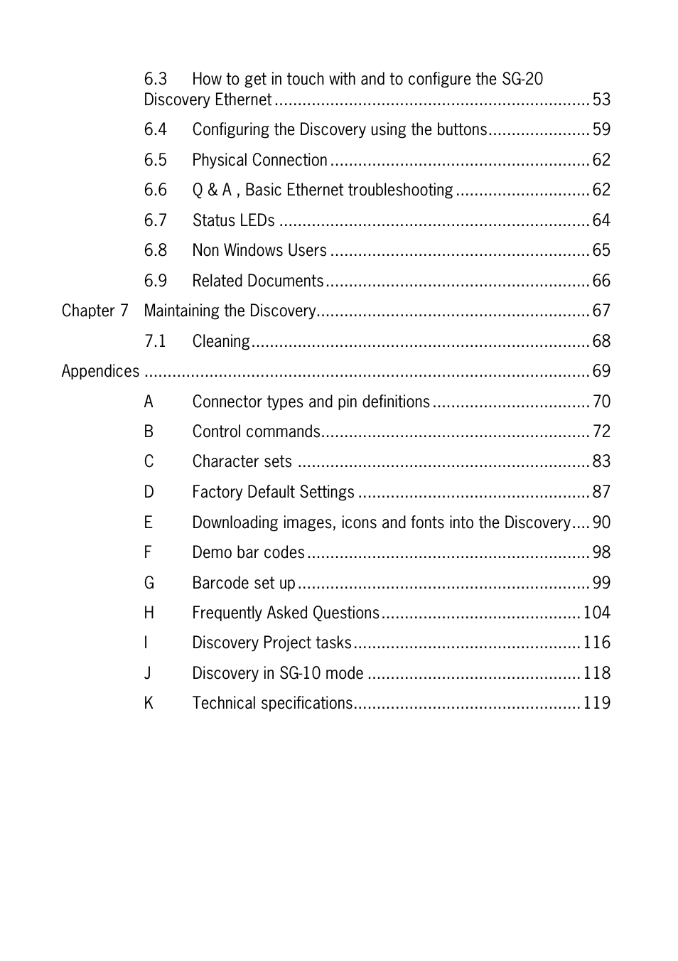 SCANTECH ID (Champtek company) Discovery SG-20 User Manual | Page 6 / 132
