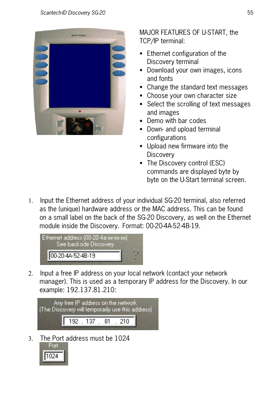 SCANTECH ID (Champtek company) Discovery SG-20 User Manual | Page 63 / 132