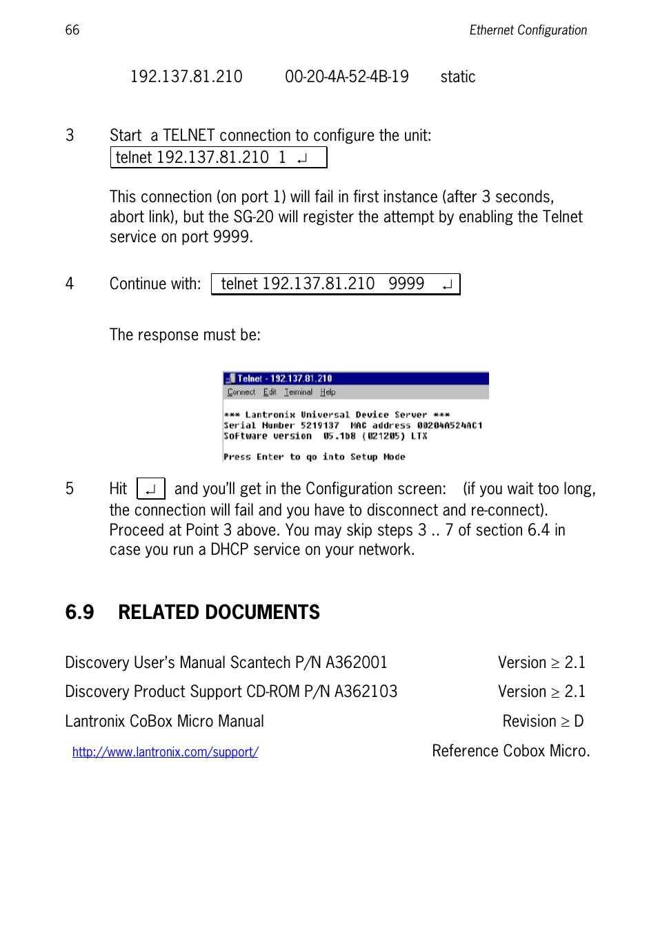 9 related documents, Related documents | SCANTECH ID (Champtek company) Discovery SG-20 User Manual | Page 74 / 132