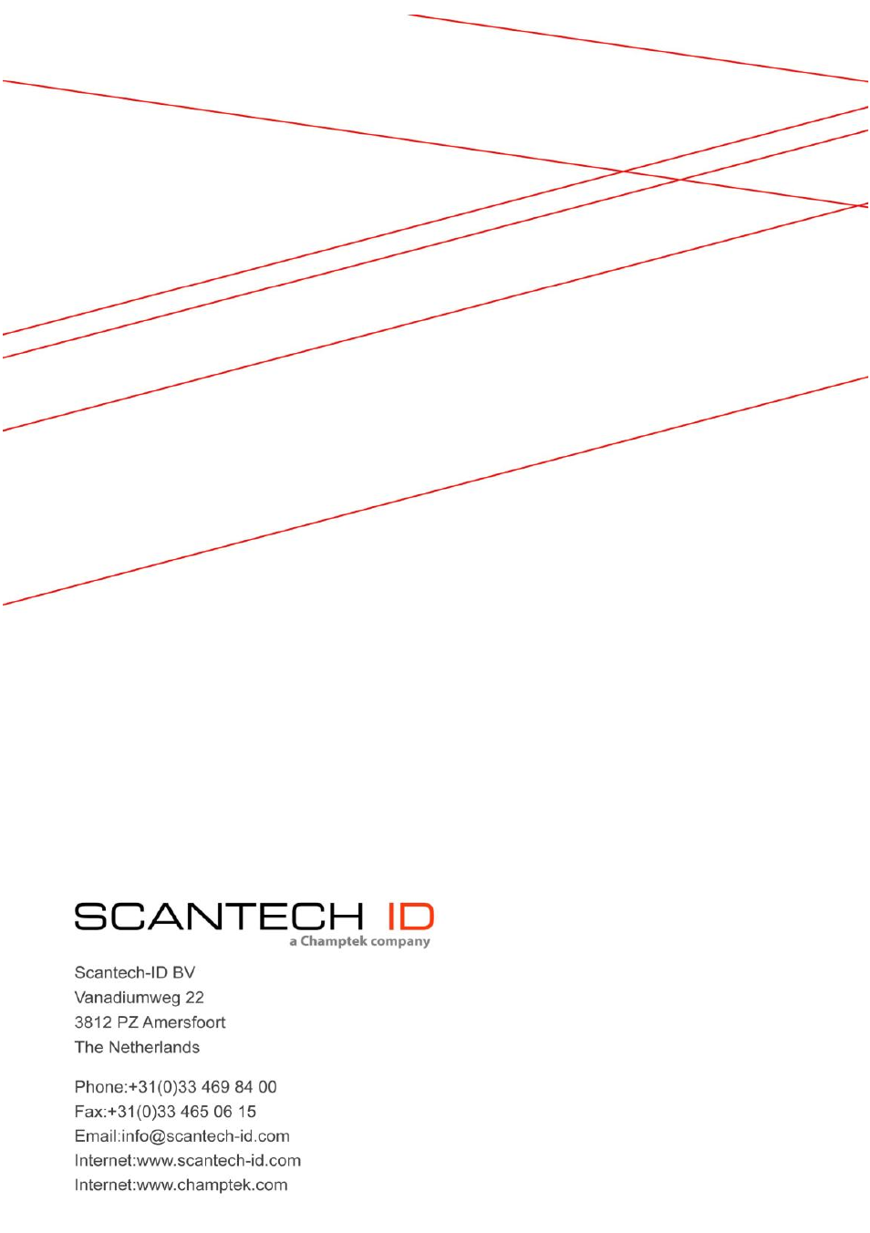 SCANTECH ID (Champtek company) LIBRA L-7050 User Manual | Page 35 / 35