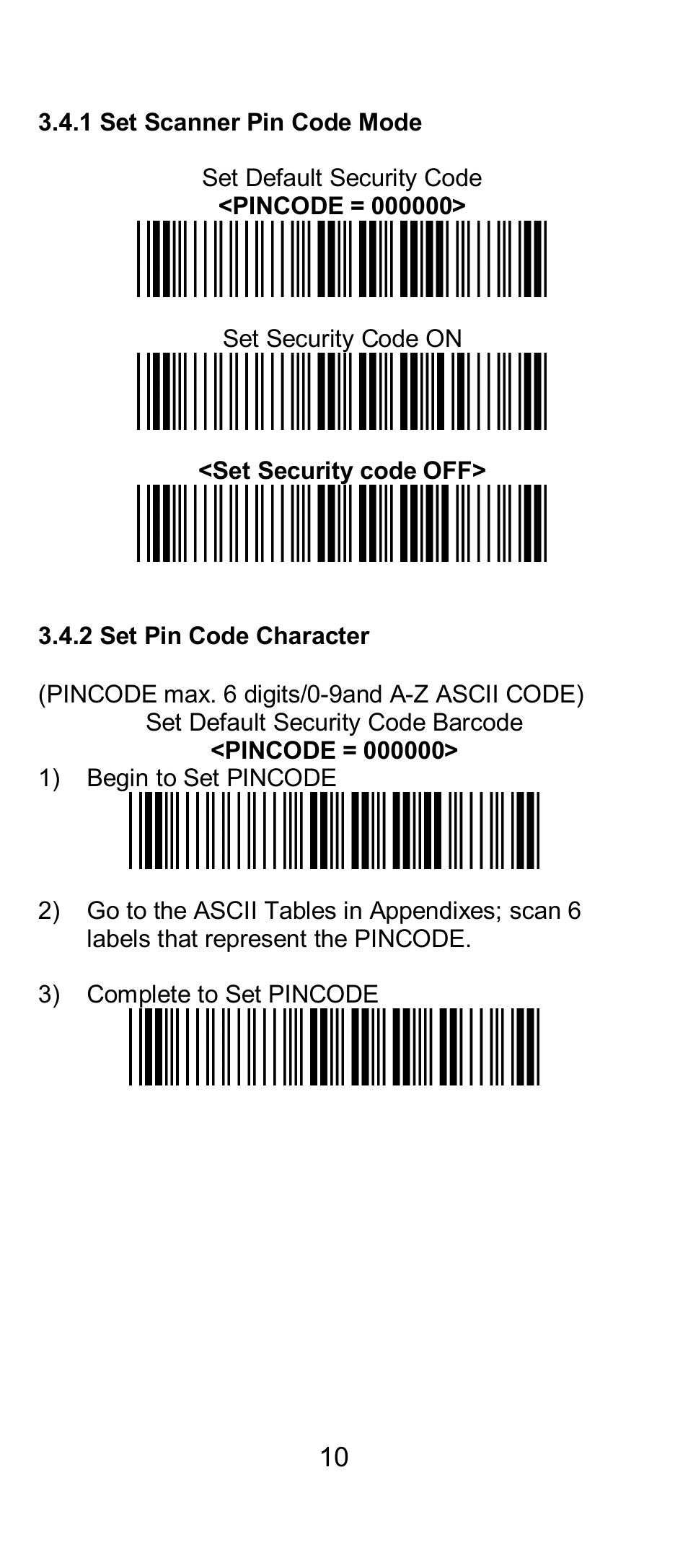 SCANTECH ID (Champtek company) IG300BT User Manual | Page 10 / 39