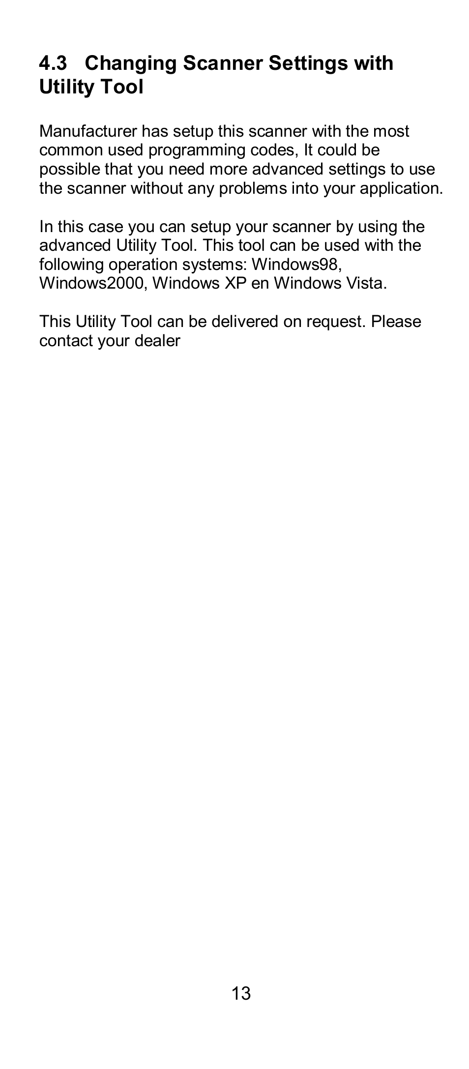 SCANTECH ID (Champtek company) IG300BT User Manual | Page 13 / 39