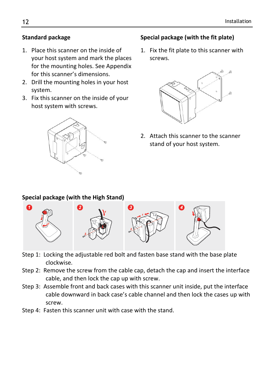 SCANTECH ID (Champtek company) MICA M-9030 User Manual | Page 18 / 39