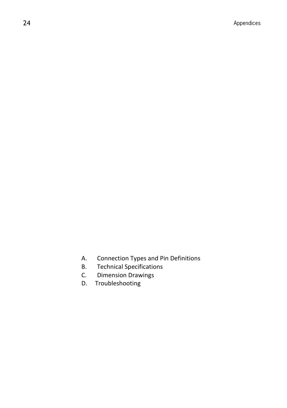 Appendices | SCANTECH ID (Champtek company) MICA M-9030 User Manual | Page 30 / 39