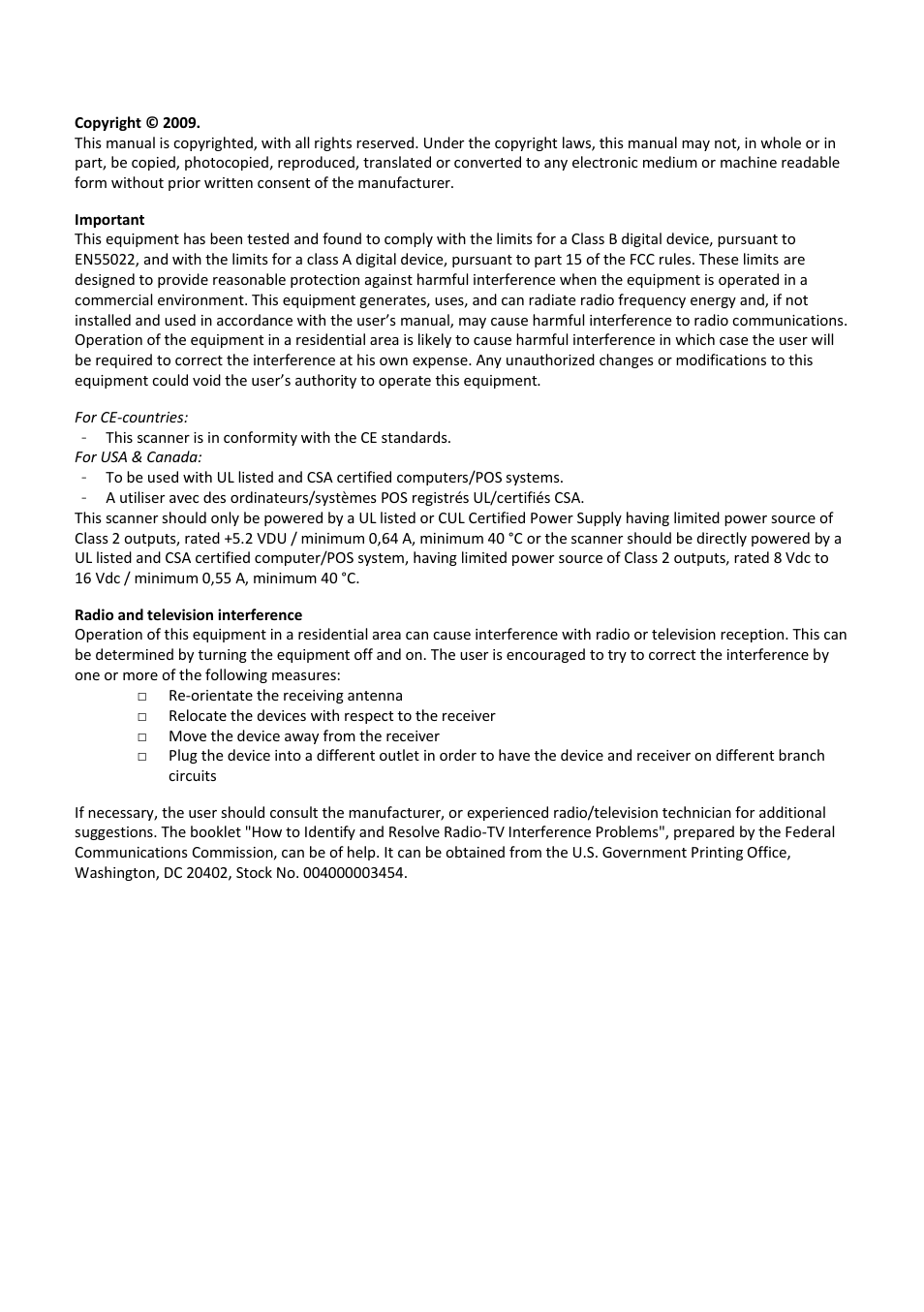 SCANTECH ID (Champtek company) MICA M-9030 User Manual | Page 4 / 39